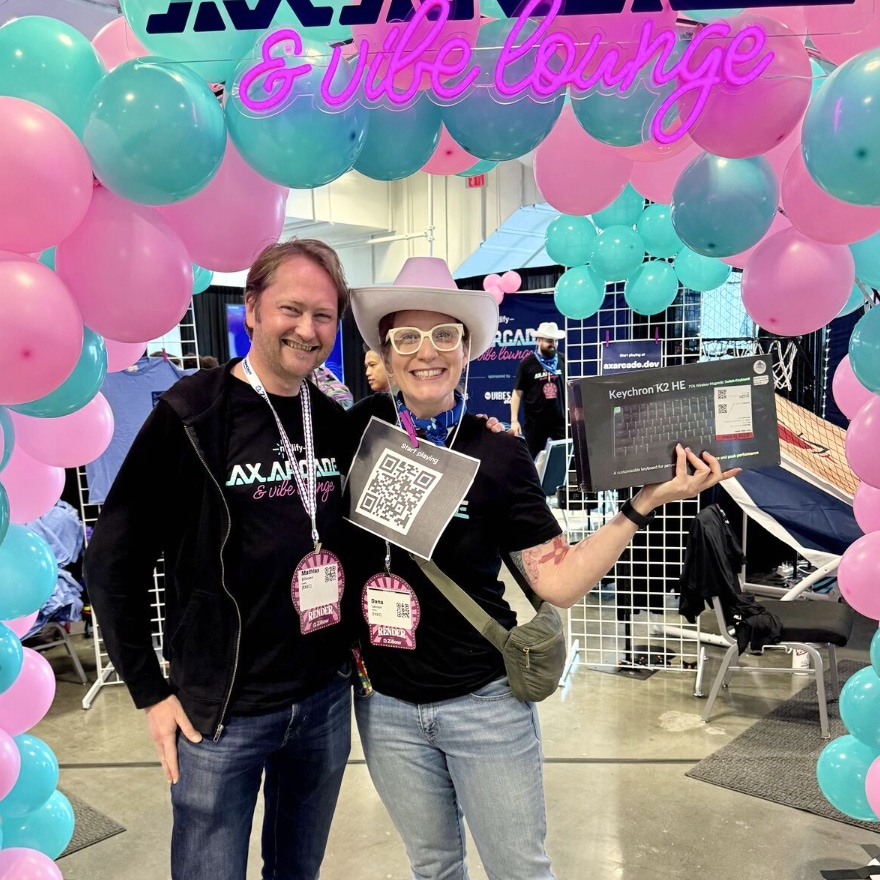 Mathias Biilmann and Dana Lawson