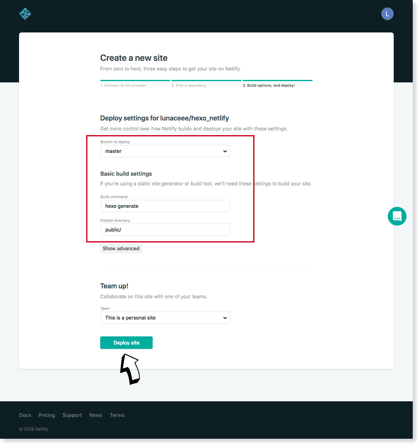step 5 - configure